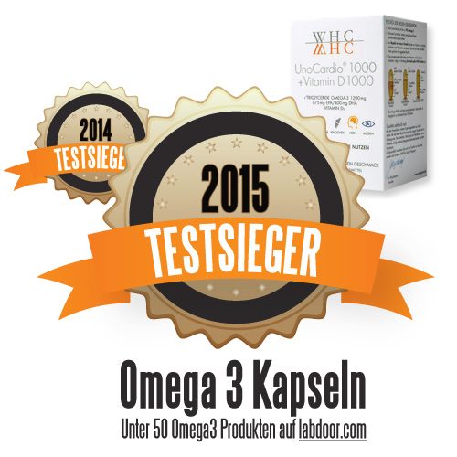 Omega-3 Kapseln Testsieger 2014 & 2015